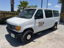 2006 FORD E-350XL SUPER DUTY VAN W/T R/K