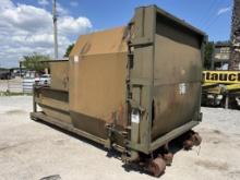 Large Industrial Trash Compactor