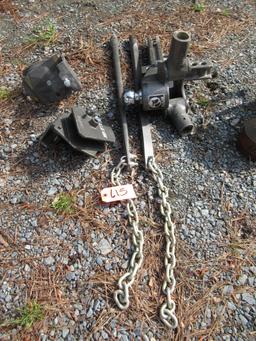 BLUE OX HEAVY DUTY HITCH W/ SWAY BARS