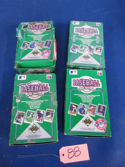1990 MLB BASEBALL CARDS NEW IN PACKS