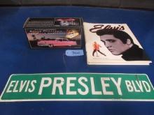ELVIS PRESLEY BOOK AND SIGN
