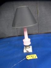 MARBLE BASE DRESSER LAMP  19 T