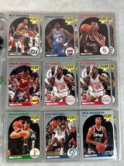(44) 1990 Hoops Basketball - Jordan, Magic, Rookies and other stars