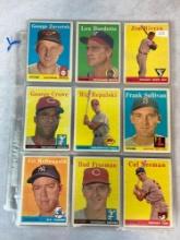 1958 Topps Baseball 31 Card Nice Series 1 Lot #6-109