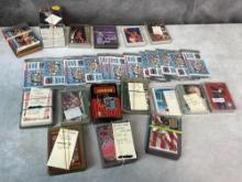 Large Lot of Basketball Insert Cards from the 90's - Most are complete