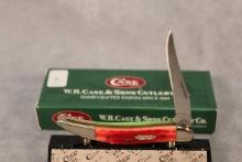 2004 CASE XX RED AND GREEN BONE TINY TOOTHPICK