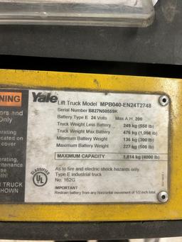 Yale Electric Pallet Jack