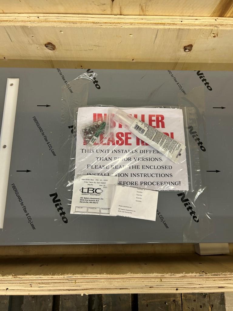 New In Crate Climatizer Unit For All LRP And LRPR LBC Proofers/Retarders