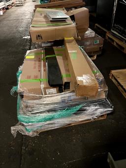 Pallet of 3ft x 13" Lozier Shelves and Parts