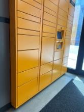 Customer Order Pickup Locker Storage System