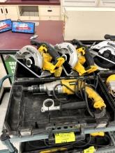 Group of DeWalt Tools