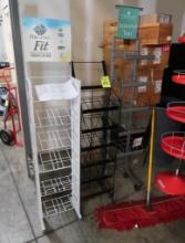 assorted spot display racks