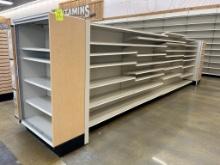 16ft Of Lozier Gondola Shelving