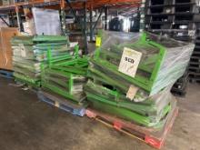 Pallets Of Metal Dry Produce Merchandising Table Parts