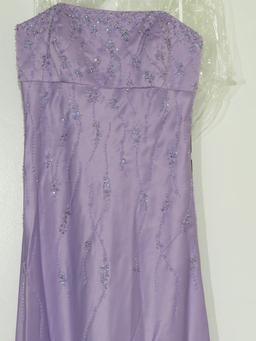 new Faviana Lavender Prom Dress (Size 8)