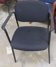 Black Metal Arm Chair