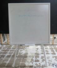 Large Wood Easel with Dry Erase Board