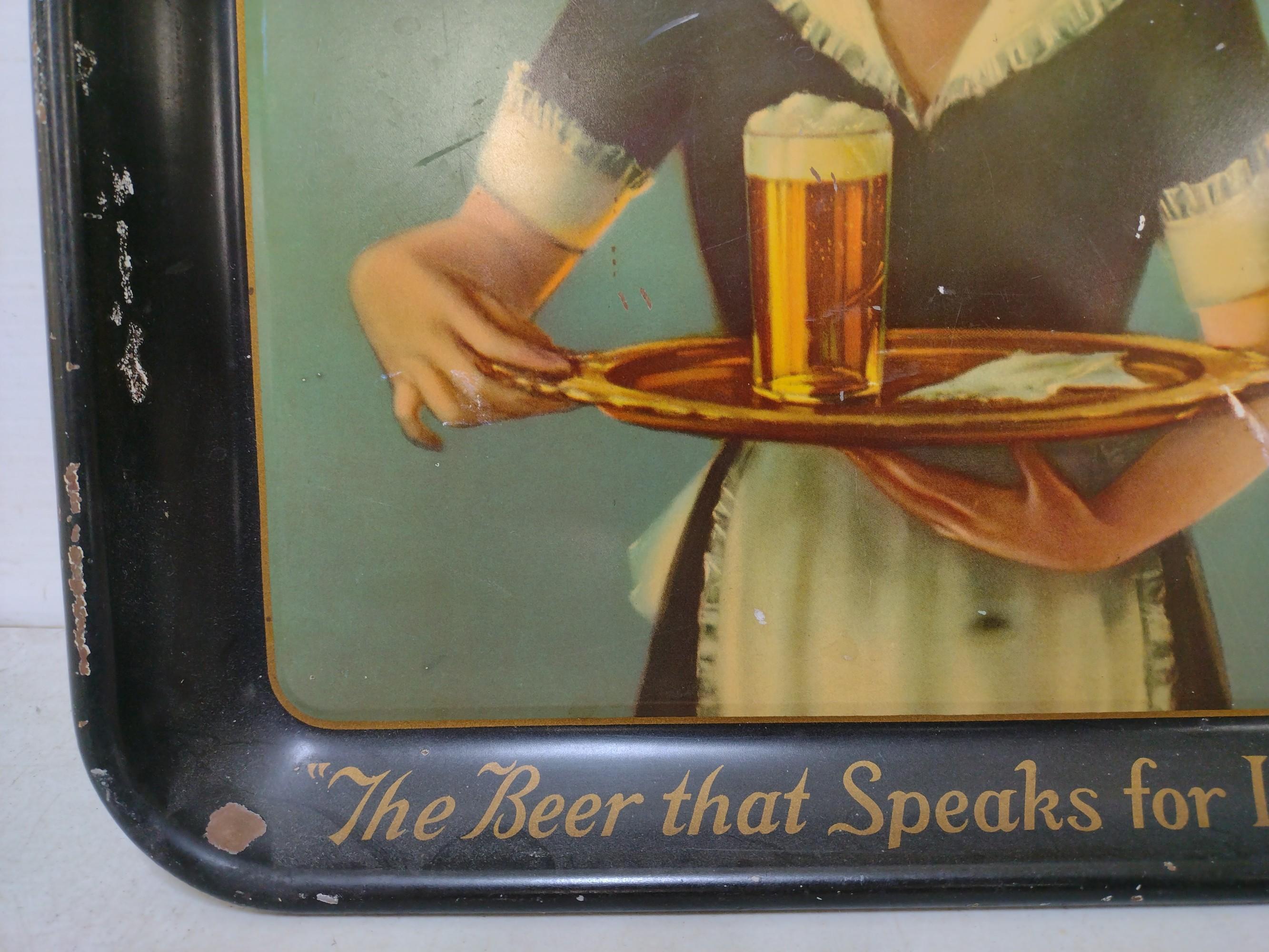 Dixie Beer Tray Advertising Art by W. Haskell Coffin