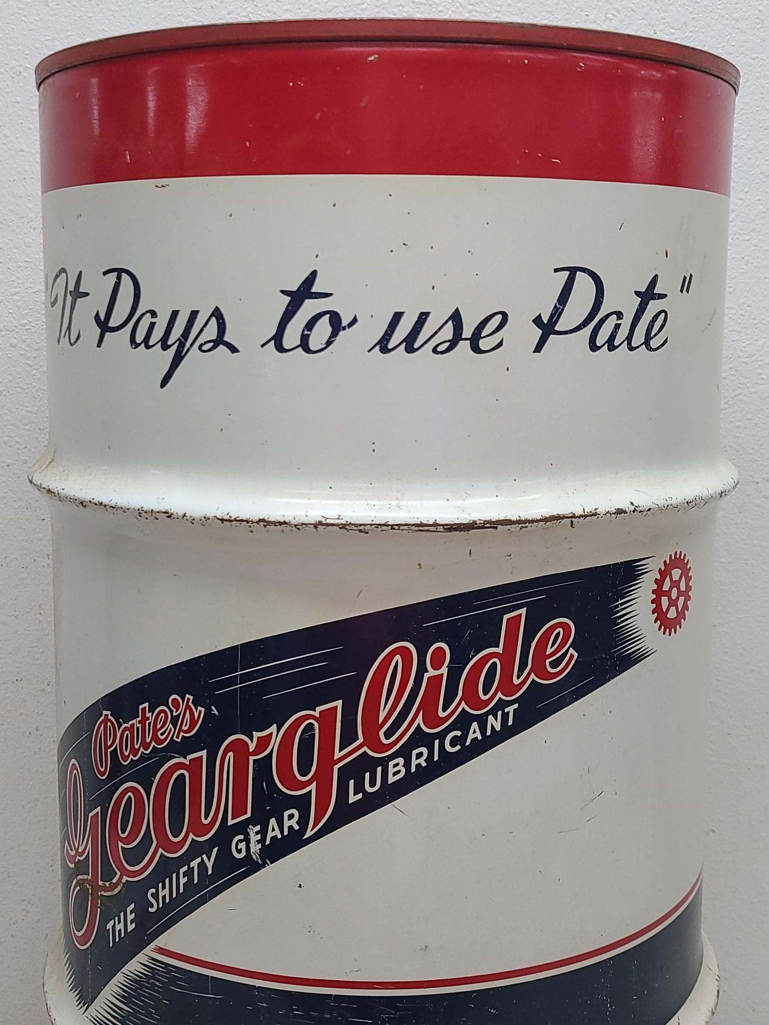Pate Oil Drum with Lid