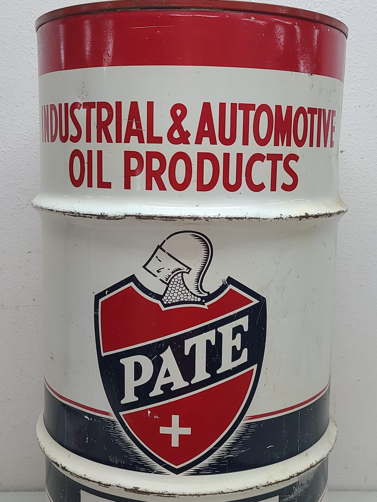 Pate Oil Drum with Lid