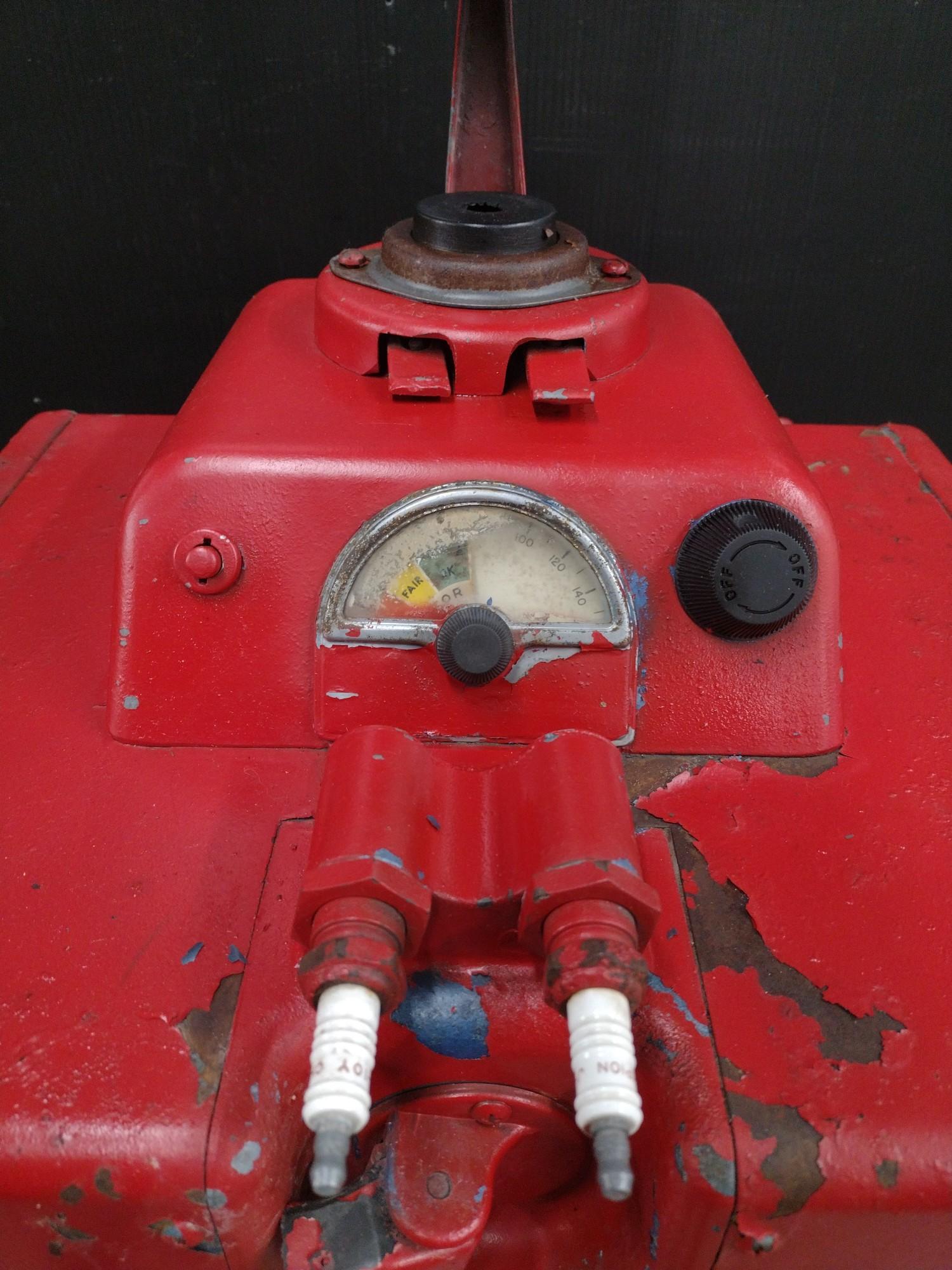 Vintage AC Spark Plug Cleaner and Test Station
