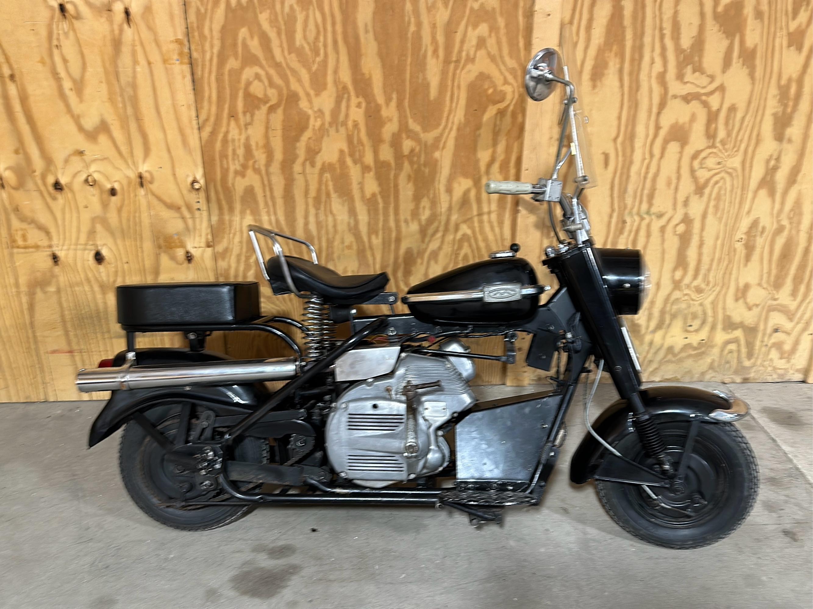 Cushman Scooter Black