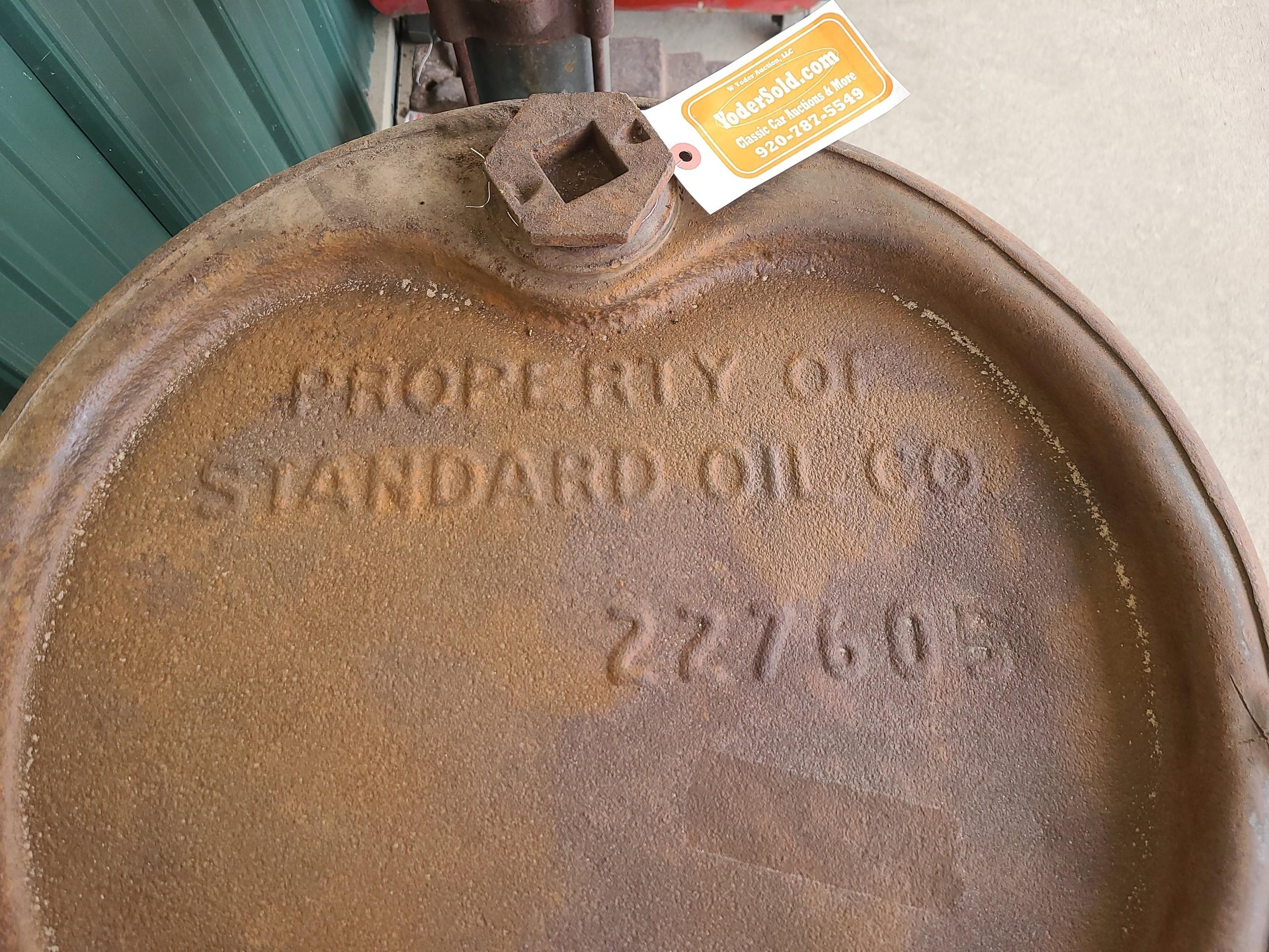 Standard Oil 50gal Fuel Drum