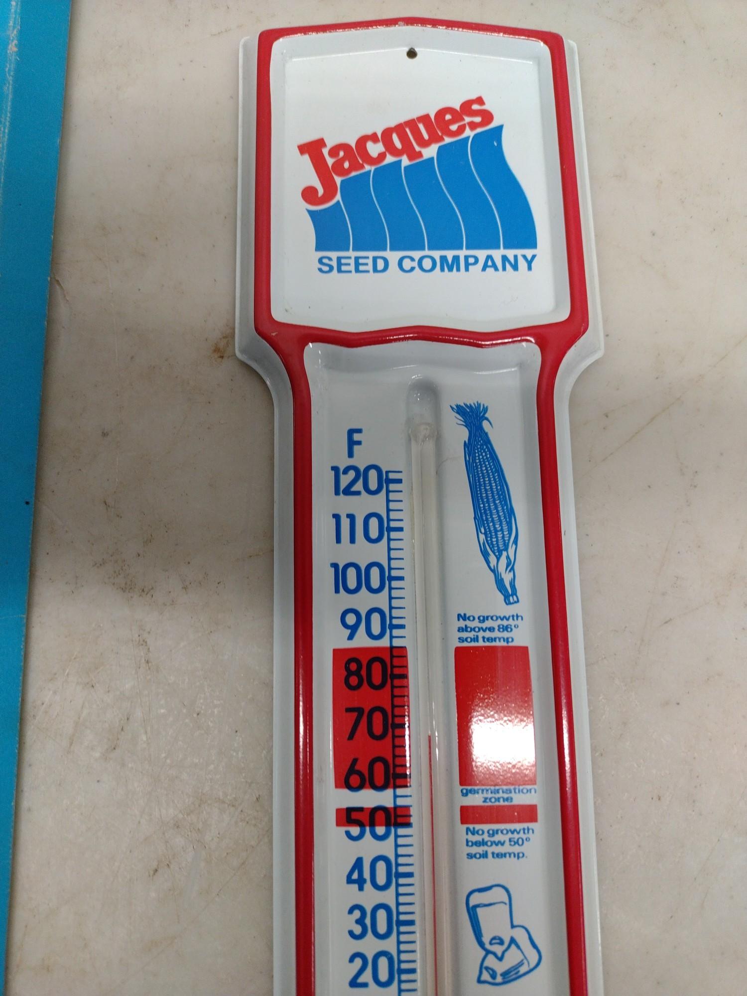 New Old Stock Advertising Thermometer