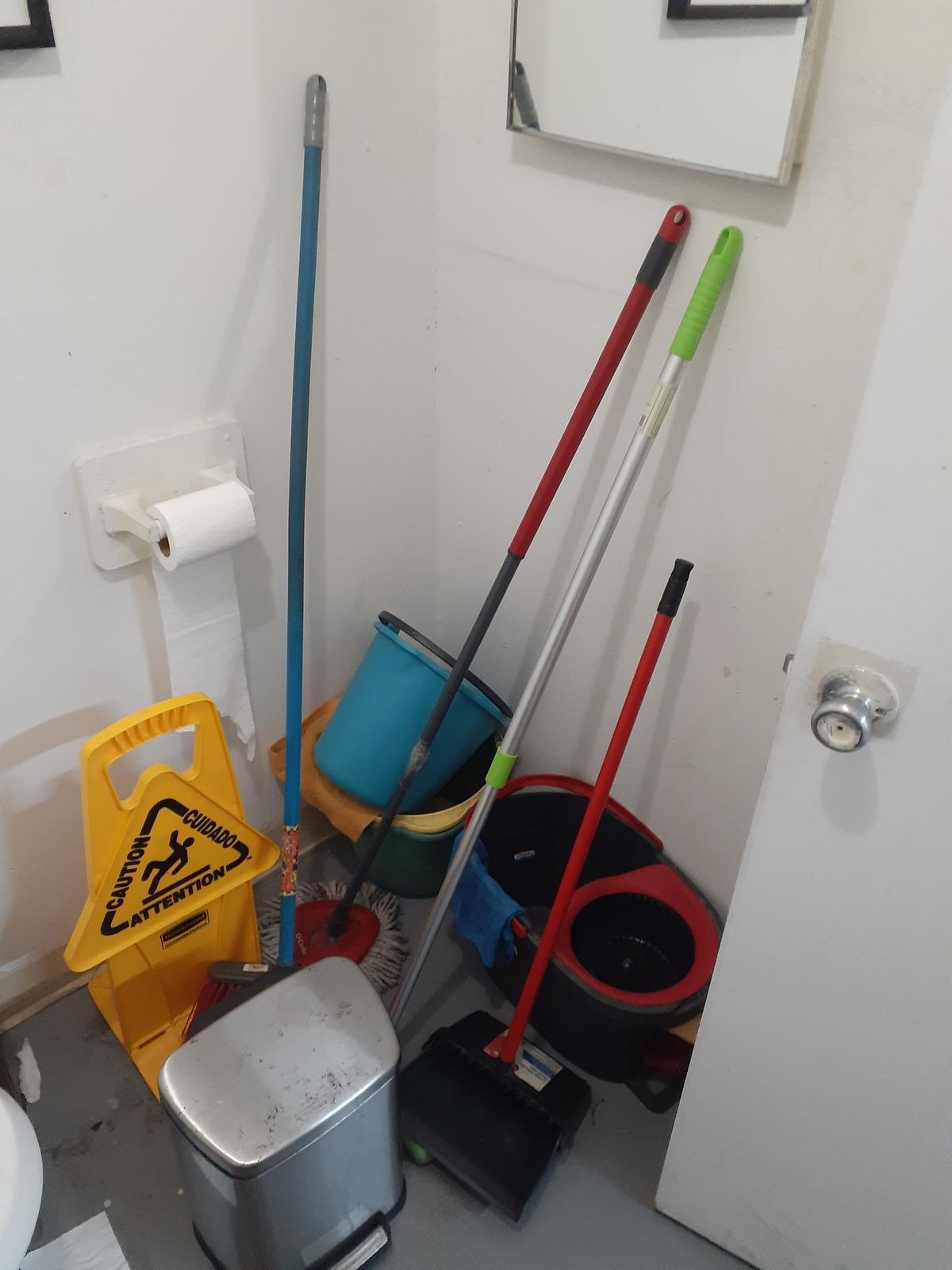 Cleaning supply lot