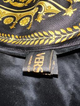 Gianni Versace King Size Comforter Set  Made of Silk and Velvet in Plastic Bag