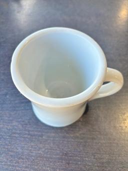 (36) New Rego Porceliain Coffee Cups - White