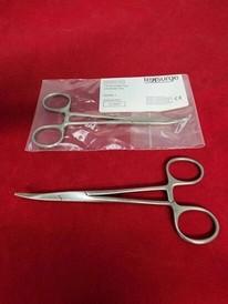 Teksurge Stainless Steel Crile Hemostatic Fcps Cvd Delicate 14Cm