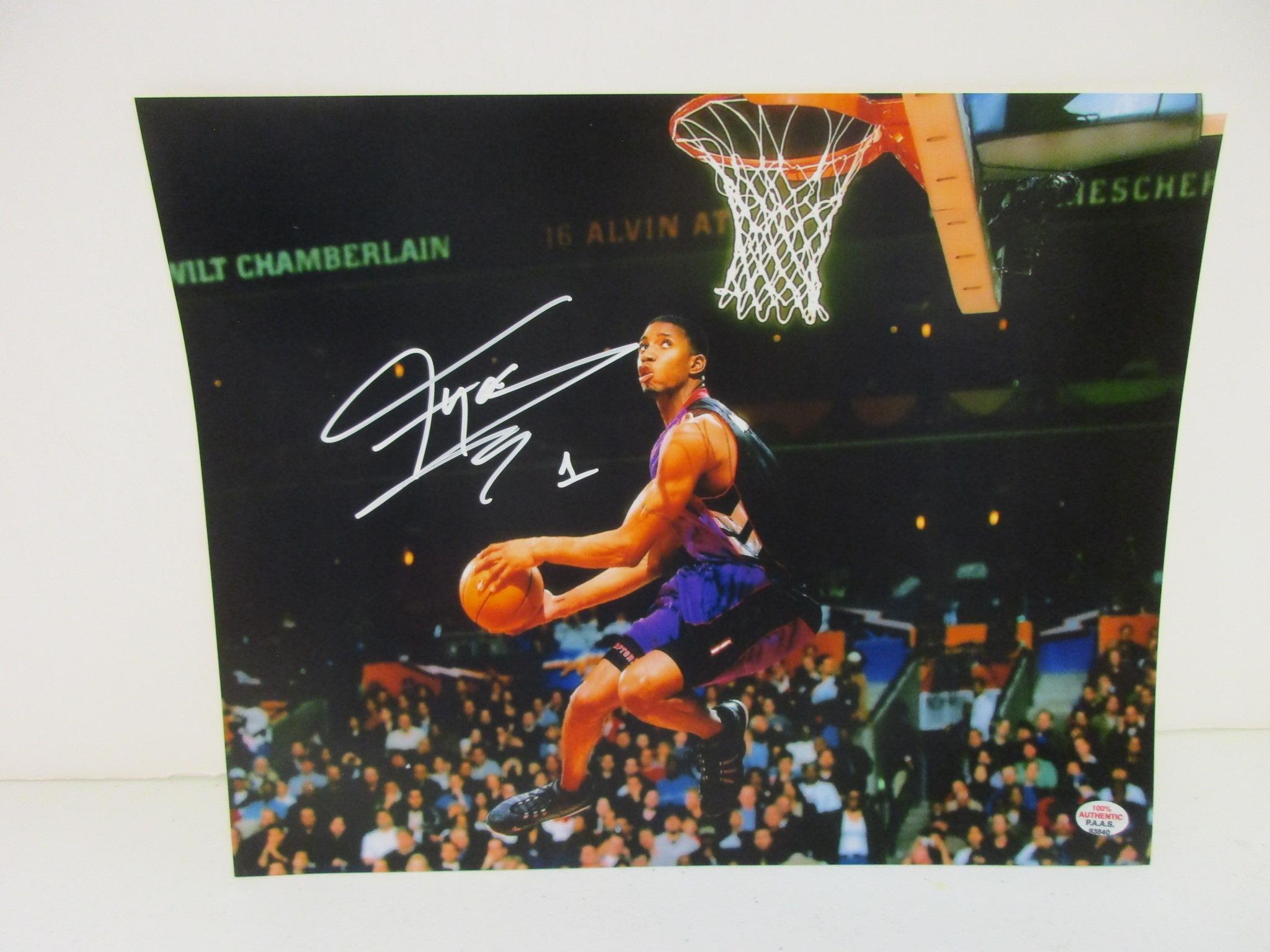 Tracy McGrady of the Toronto Raptors signed autographed 8x10 photo PAAS COA 840