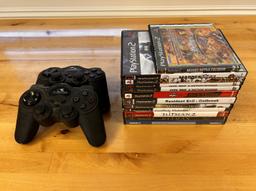 Playstation 2 Game & Controller Set / Lot of PS2 Games & Controllers