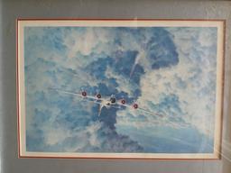 Aviation Decor / Office Wall Decor in Frame
