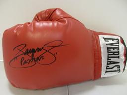 Manny Pacquiao PACMAN signed autographed boxing glove PAAS COA 186