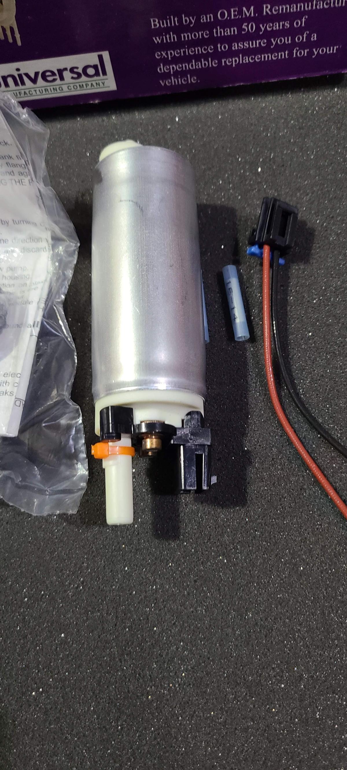 ReTech Large Remanufactured Fuel Pump / Premium Quality Fuel Pump in Origional Box