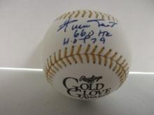 Willie Mays of the San Francisco Giants signed autographed Gold Glove baseball Say Hey Authentic Hol