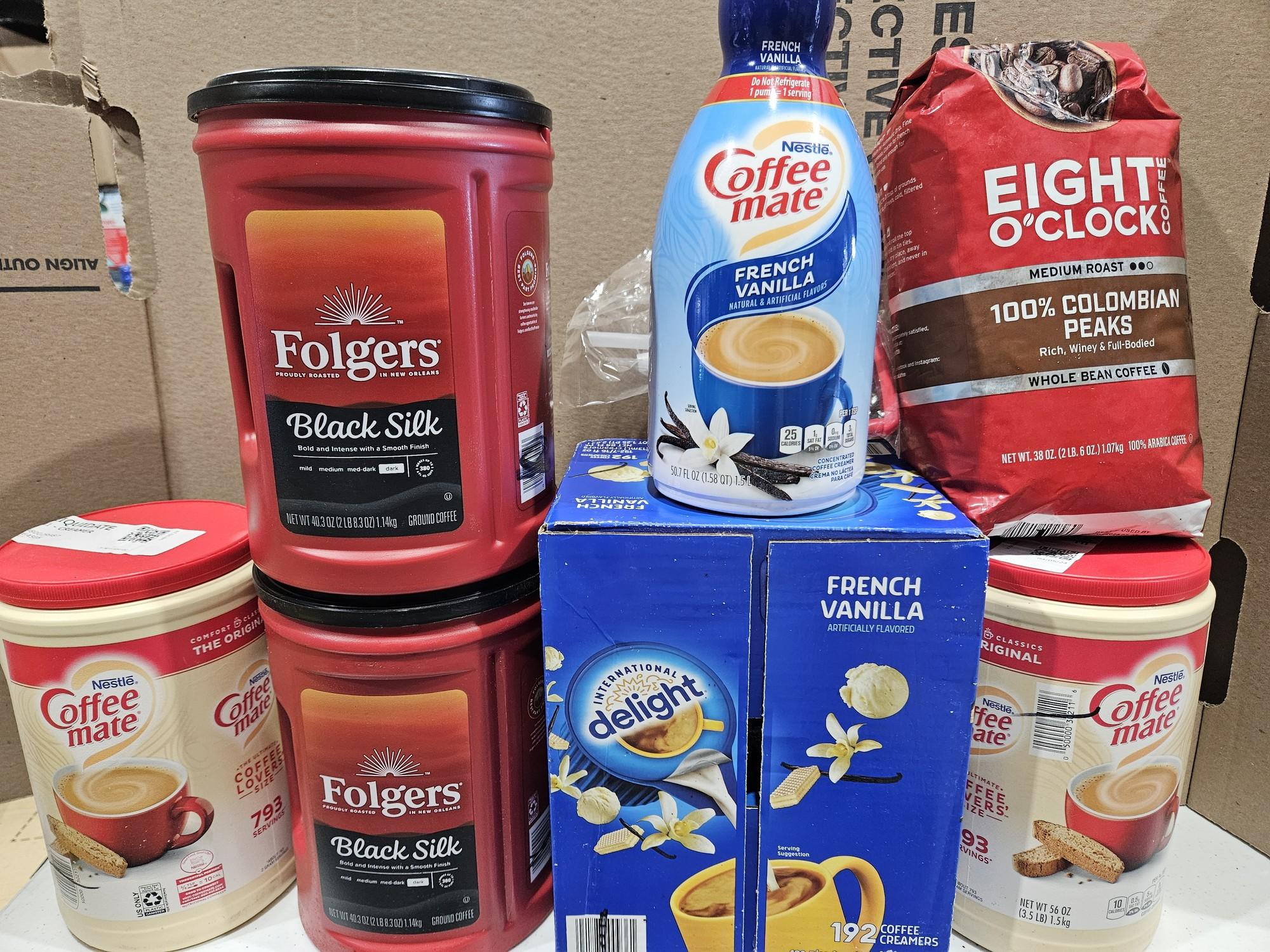 Folgers Classic roast / Creamer - French Vanilla Creamer & More