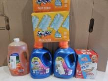 Cleaning Supplies Lot - Swiffer, Clorox, Mr.Clean