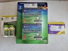 Nicotine Gum / Aller-Zyr & Nexium NEW