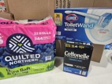 Quilted Northern Toilet Paper / Cottonelle Wipes / CLOROX