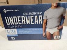 MEMBERS MARK Men's Adult Diapers Size L/XL