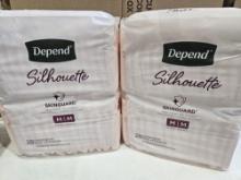 DEPEND Silhouette Diapers / Adult Pampers
