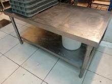 48" Stainless Steel Equipment Stand / Work Top Table W/ Under Shelf - Please see pics for additional