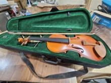 Violin in Case - Needs Repairs
