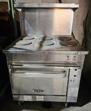 VULCAN 6 Burner Electric Range / Stainless Steel Electric Range - Made by VULCAN 208/240 Volts 1 PH