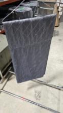90x132 Polyester Tablecloth-Black (Square Corner)