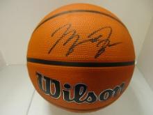 Michael Jordan of the Chicago Bulls signed autographed full size basketball TAA COA 729
