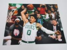 Jayson Tatum of the Boston Celtics signed autographed 8x10 photo PAAS COA 311